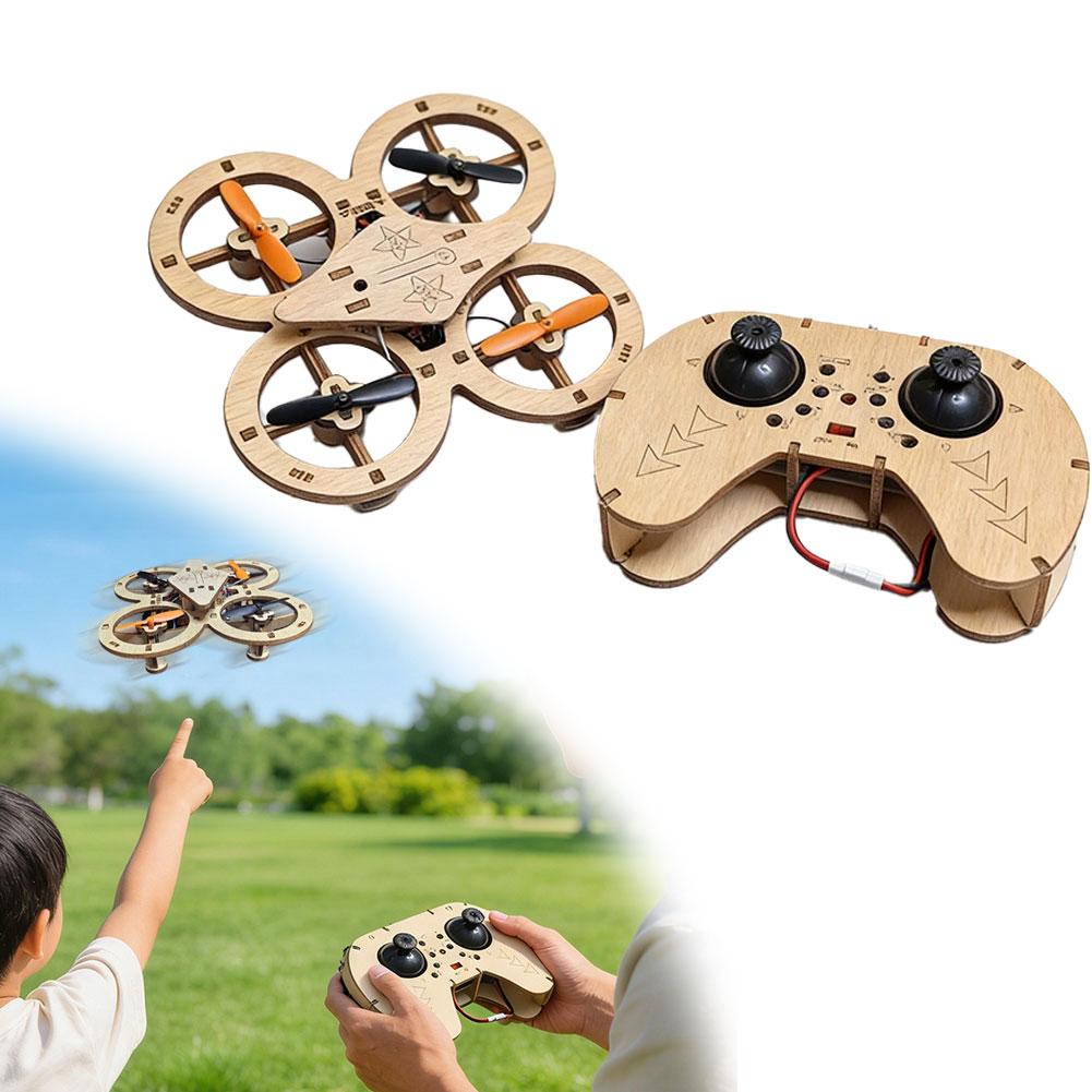 Science Toys Diy - DIY Wooden RC Drone Quadcopters Building