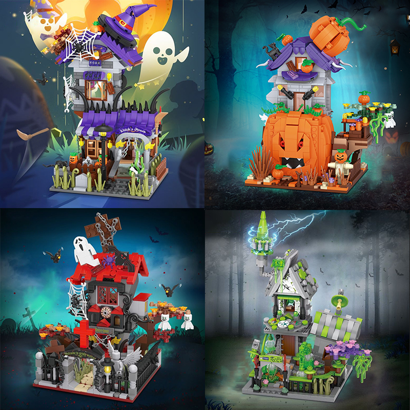 Science Buddies - LOZ Halloween Toys Building Blocks Assembly