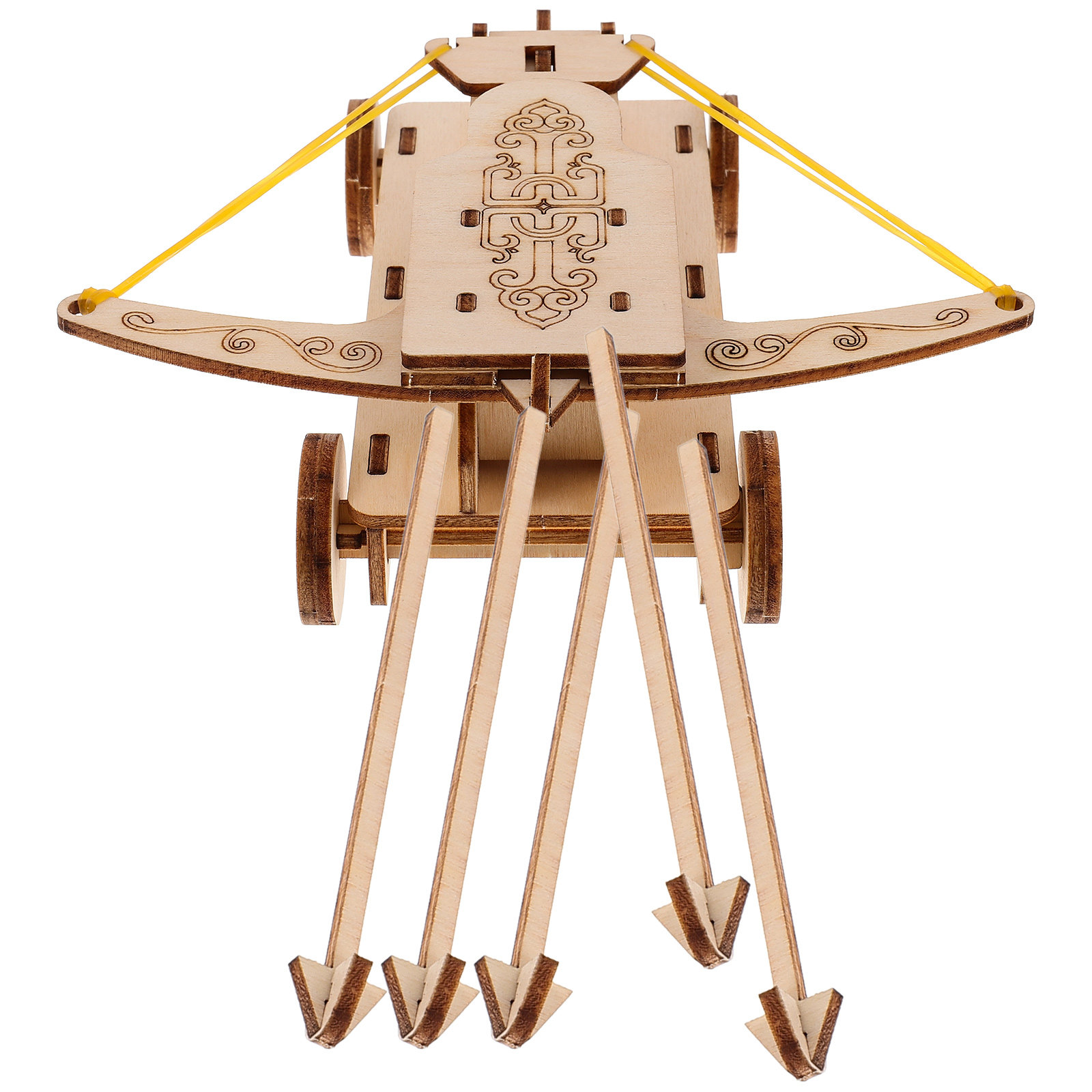Science Project - 1Set Wooden Catapult Chariot DIY Assembly