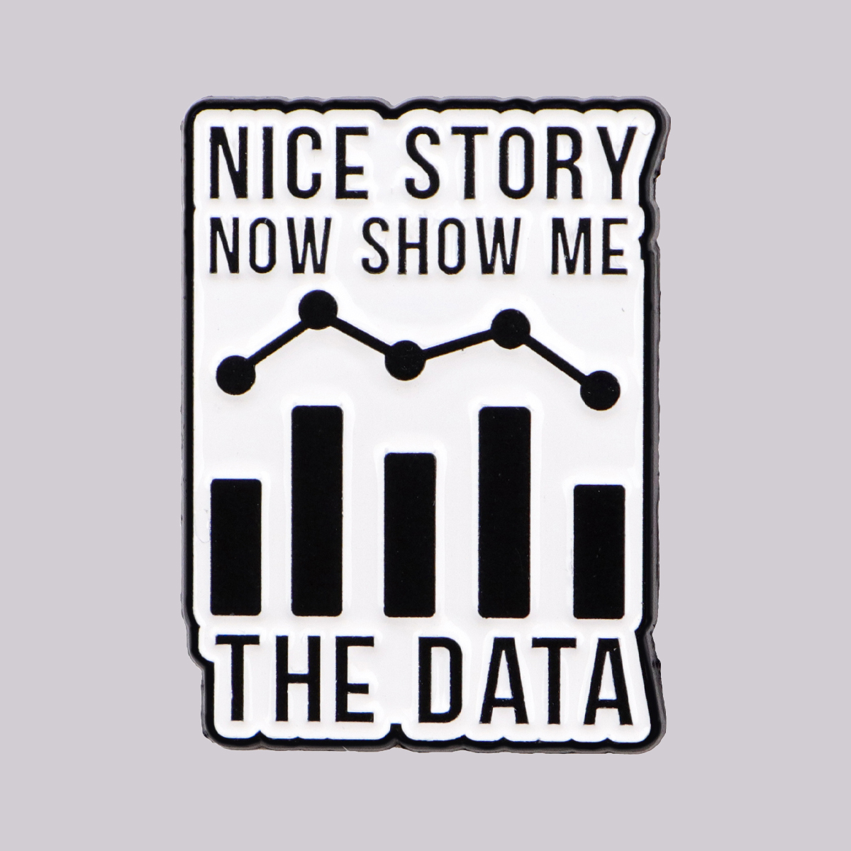 Science Buddies - Data Science Enamel Pin Funny Brooch