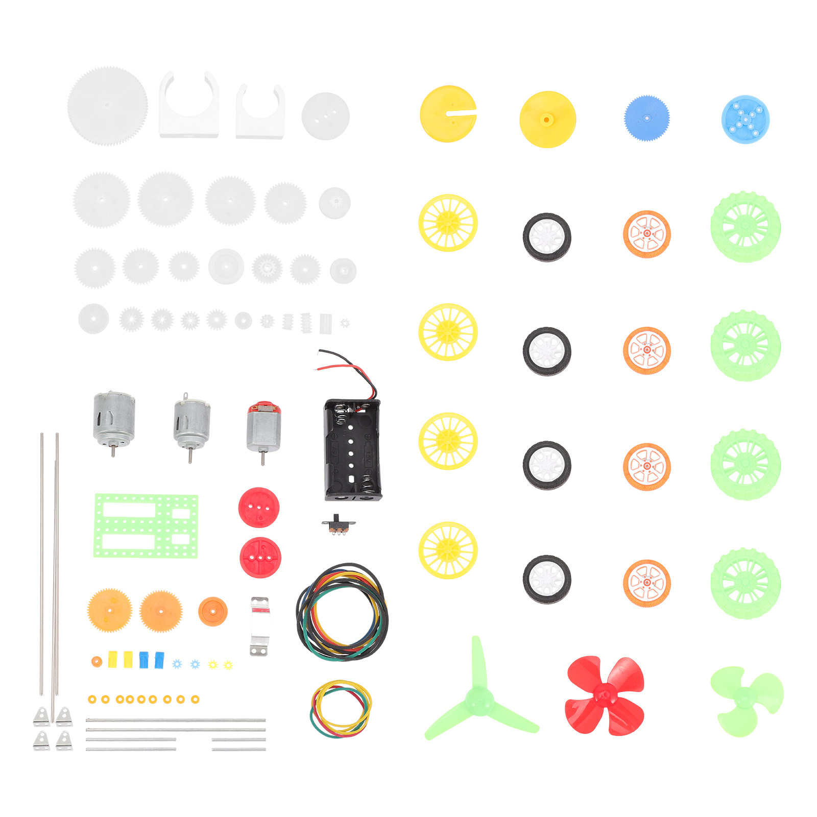 112Pcs Electric Motor Gears Ki - Science Project ulasan dan harga