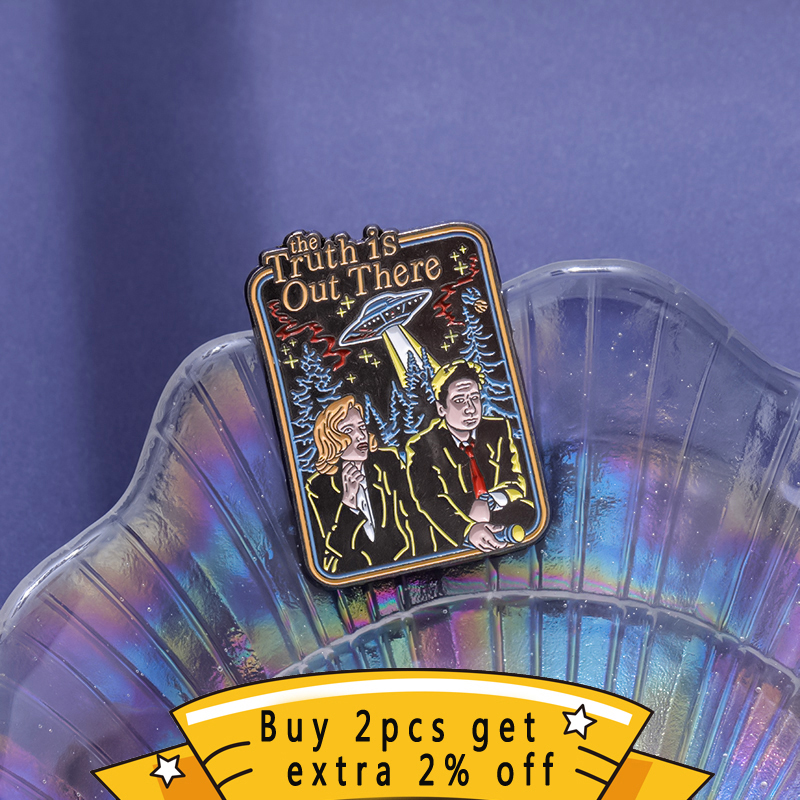 Science Film UFO Enamel Pins C - Science Buddies ulasan dan harga
