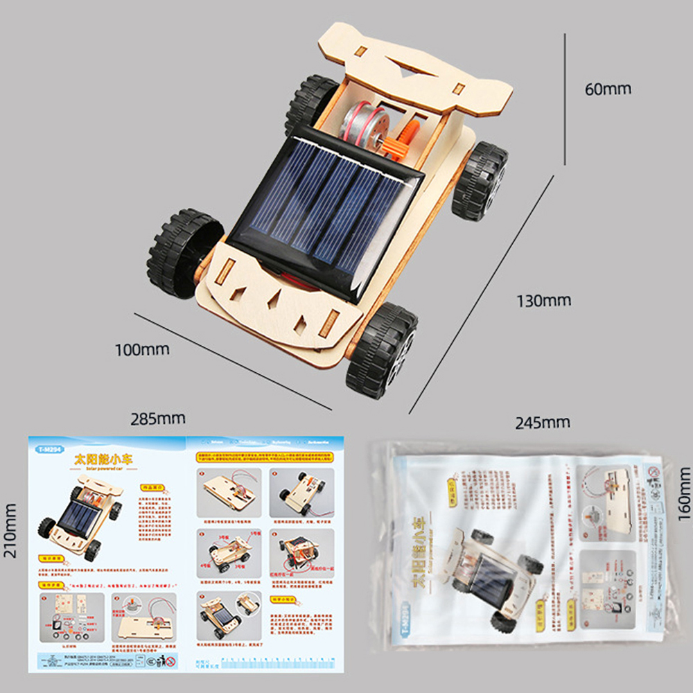 Assemble Solar DIY Car Motor R - Science And Invention ulasan dan harga
