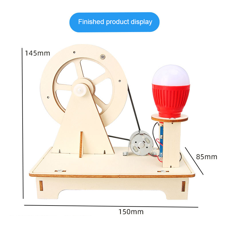 DIY Children's Hand cranked Ge - Science And Invention ulasan dan harga