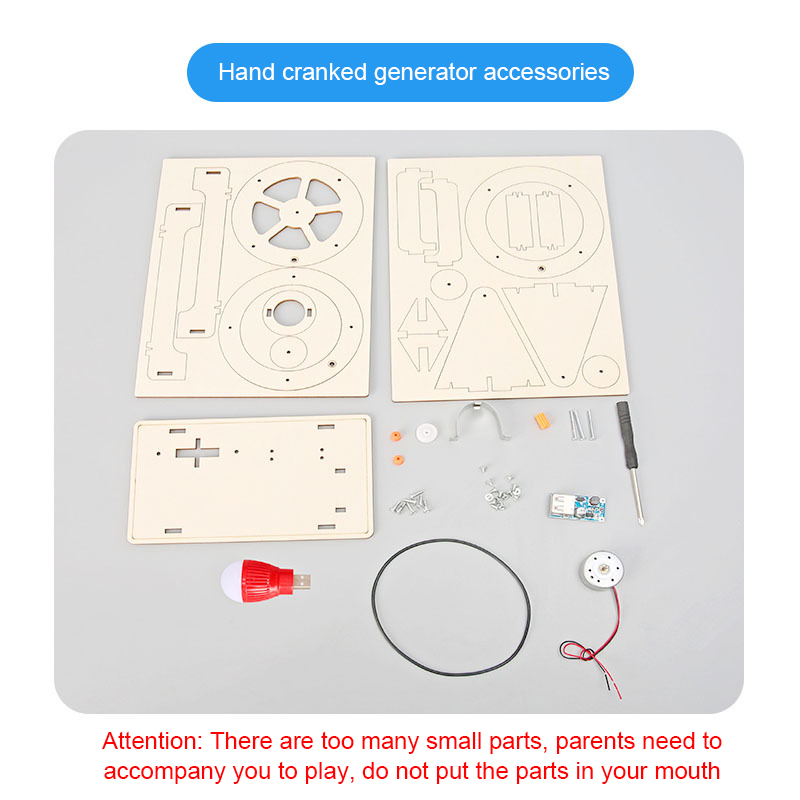 DIY Children's Hand cranked Ge - Science And Invention ulasan dan harga