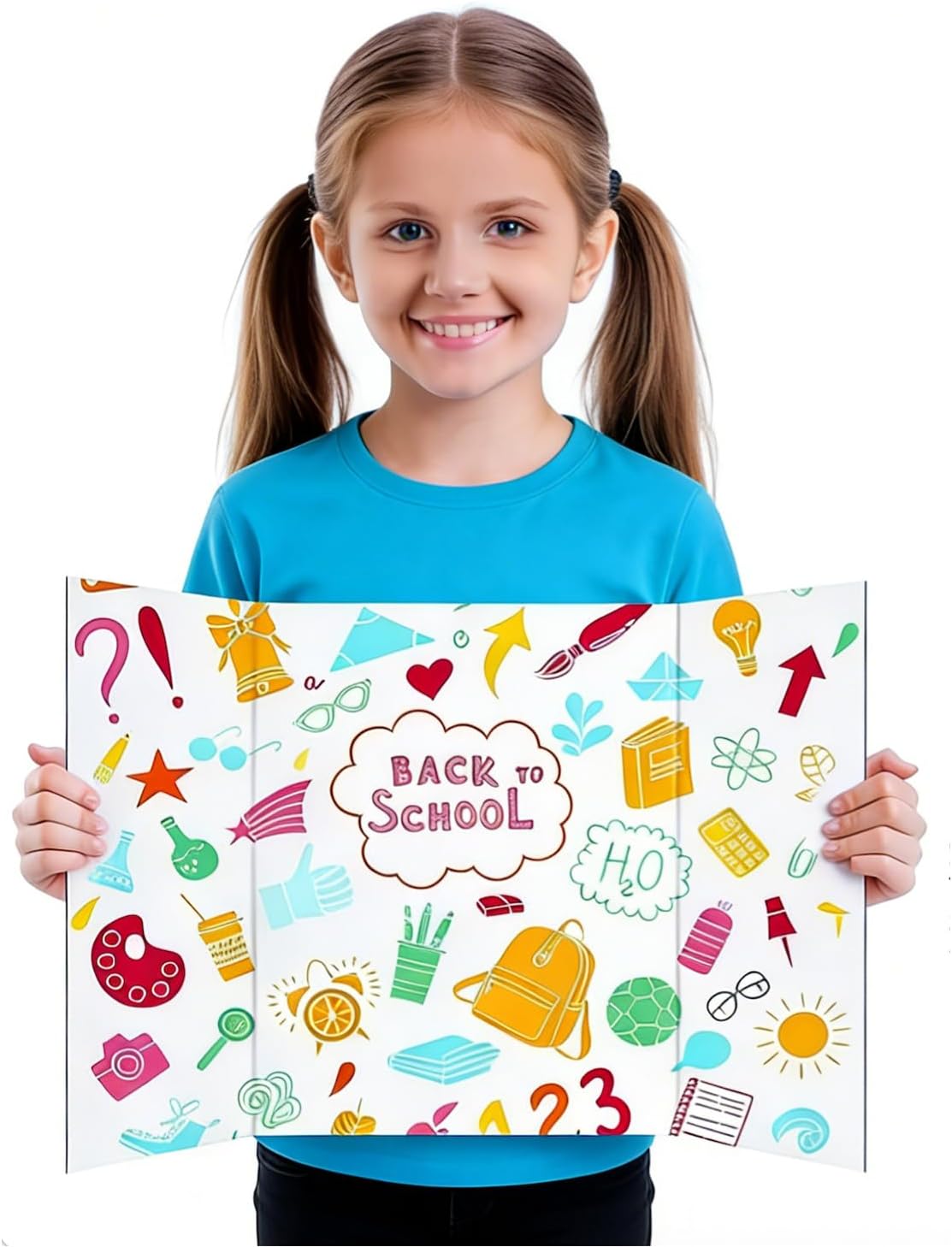 Trifold Poster Board 24x16 Inc - Science Project ulasan dan harga