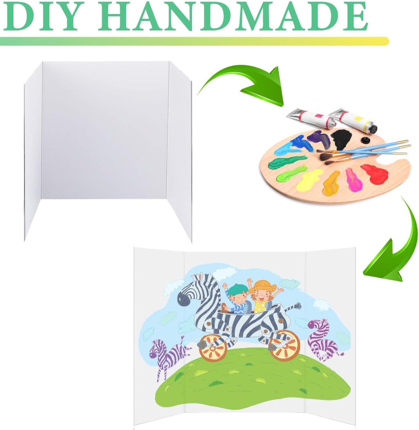 Trifold Poster Board 24x16 Inc - Science Project ulasan dan harga