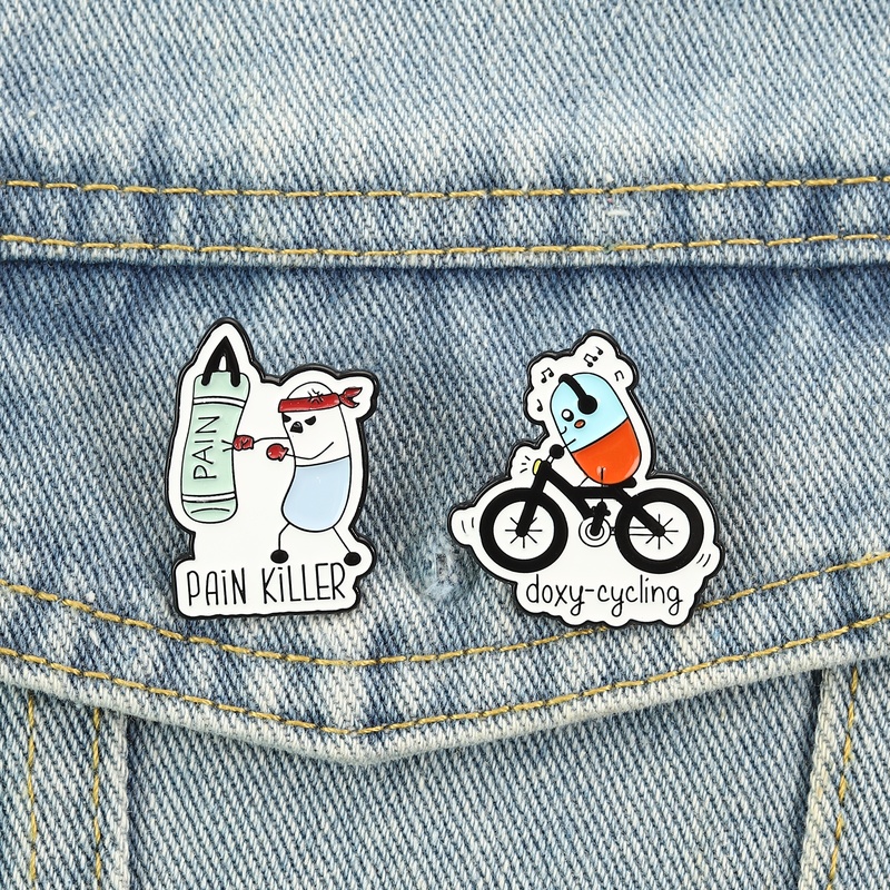 Doxy-cycling Enamel Pins Carto - Science Buddies ulasan dan harga