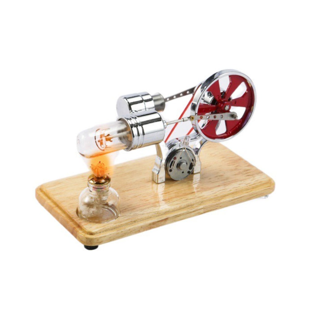 Colorful LED Stirling Engine M - Science And Invention ulasan dan harga