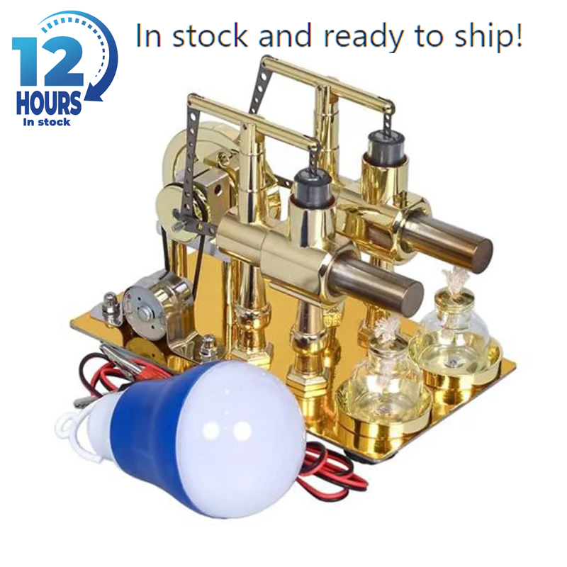 Two Cylinder Stirling Engine M - Science And Invention ulasan dan harga