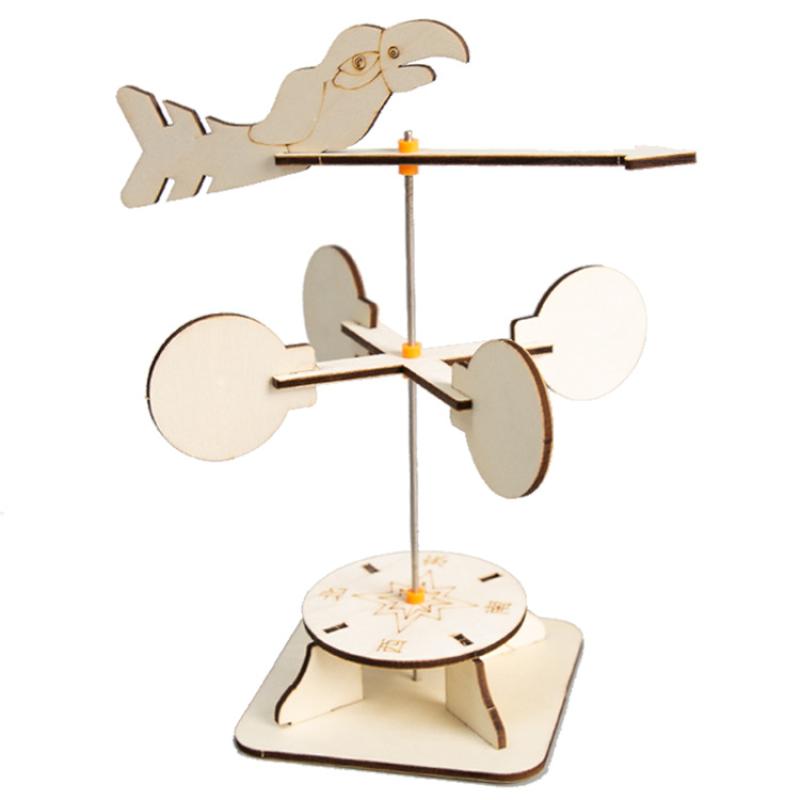 Hot 1Set DIY Wind Vane Kids Sc - Science Toys Diy ulasan dan harga