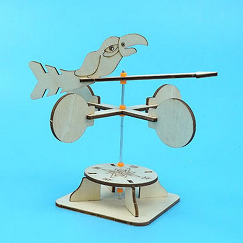 Hot 1Set DIY Wind Vane Kids Sc - Science Toys Diy ulasan dan harga