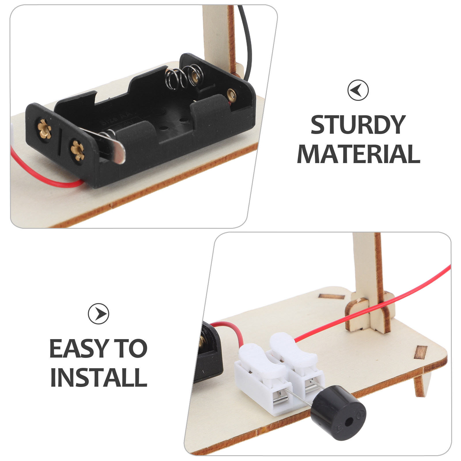 DIY Wire Loop Buzz Game Electr - Science Project ulasan dan harga